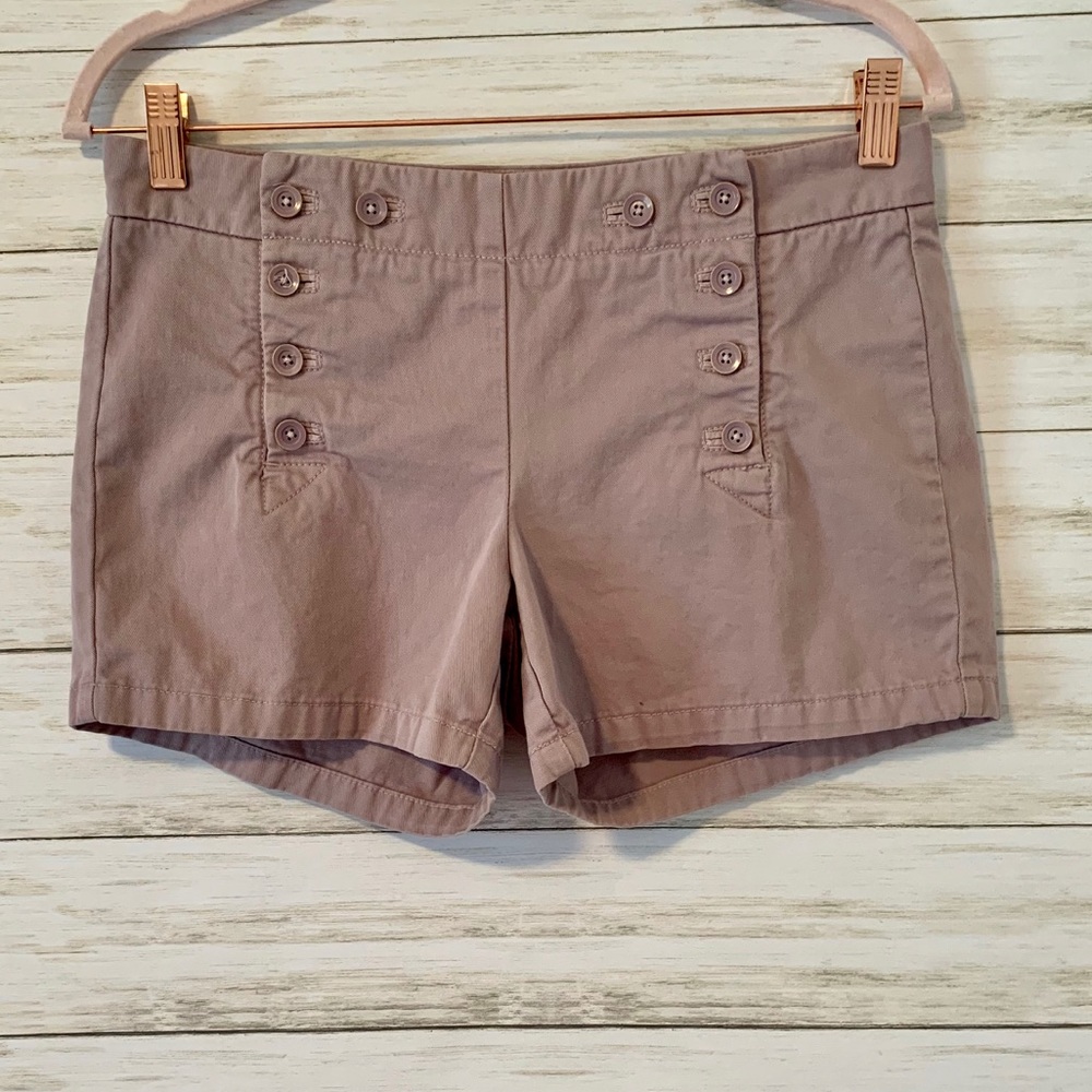 J. Crew Chino Broke-In Shorts Size 4